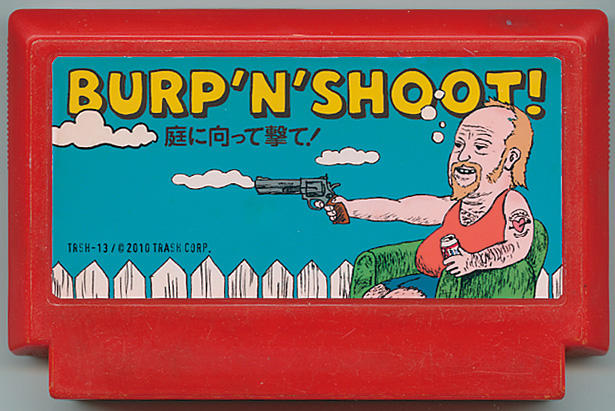 BURP’N’SHOOT!　庭に向って撃て！ cover