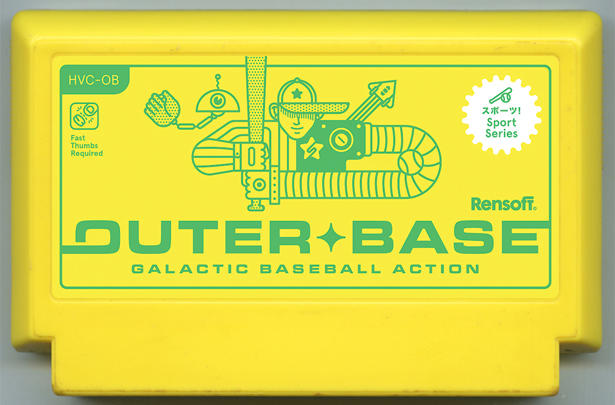 OUTER BASE Galactic Baseball Action cover