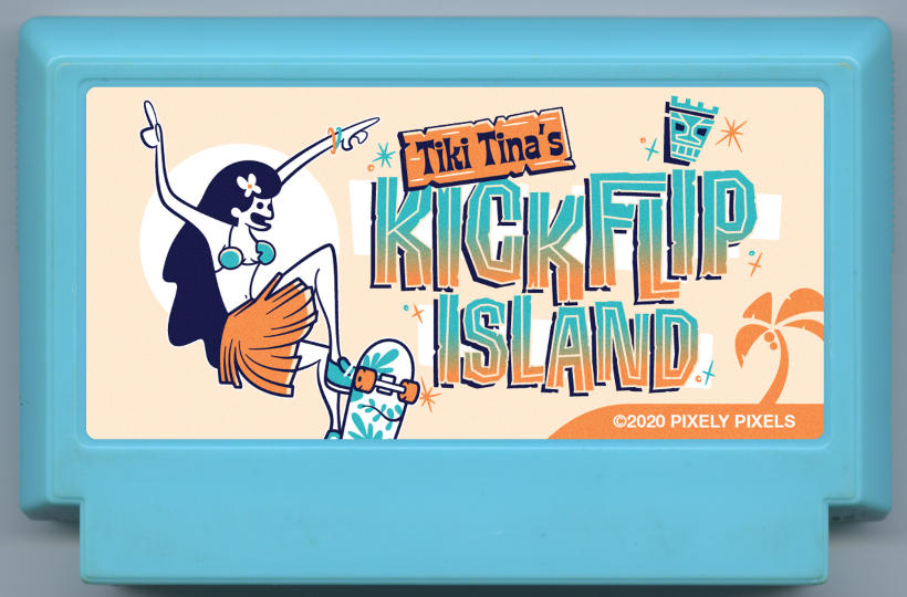 Tiki Tina's Kickflip Island cover