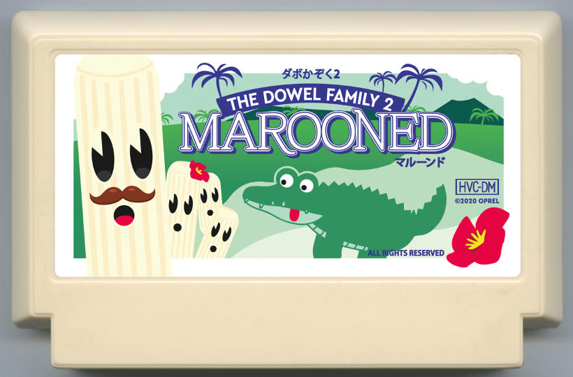 The Dowel Family 2: Marooned cover