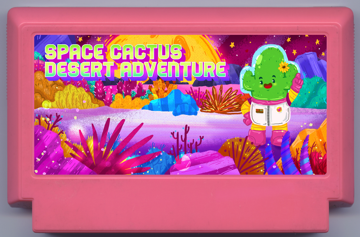 Space Cactus Desert Adventure