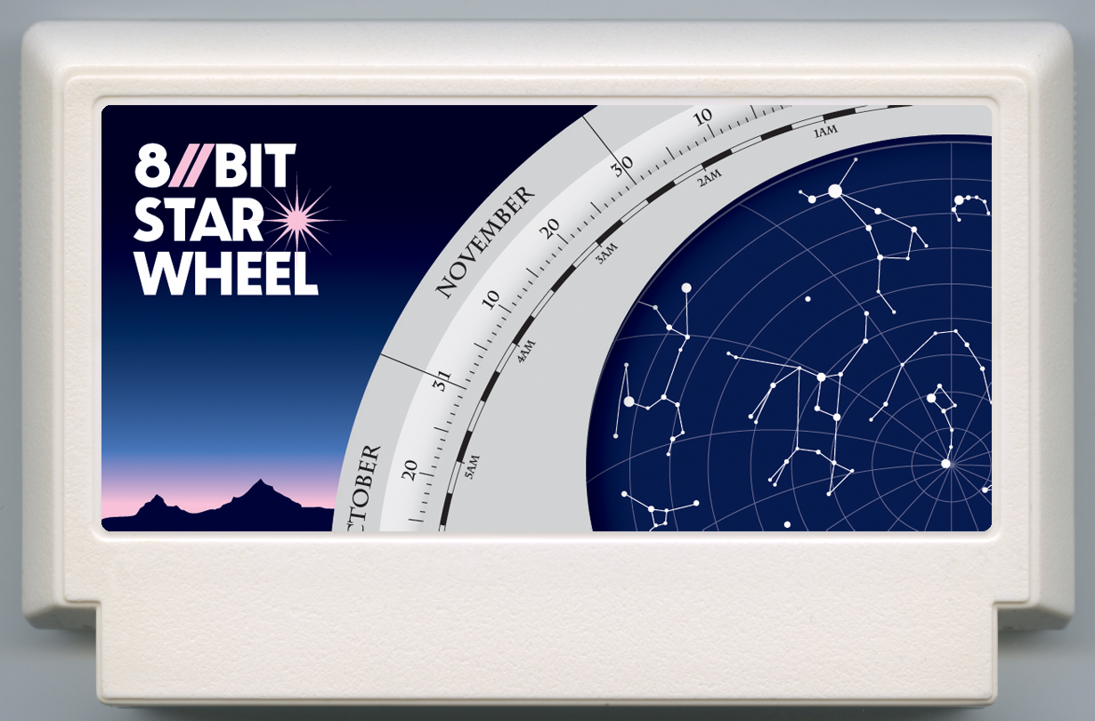 8bit Star Wheel cover