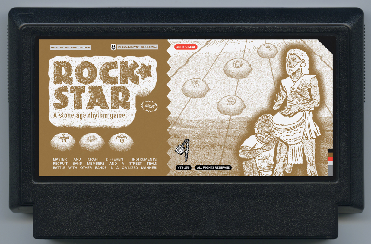 ROCK★STAR: A stone age rhythm game